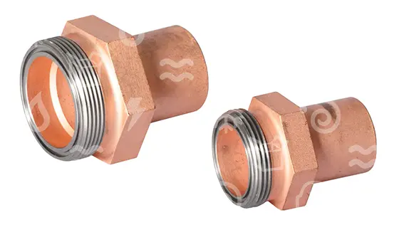 adaptéry pájecí ventilů rotalock pro Copeland ZR250-380, ZH150